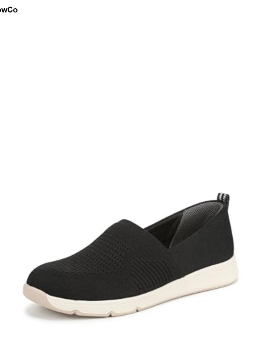 Women's Slip-On Sneaker Stretch Knit Round Toe Lightweight Comfort Walking Shoe